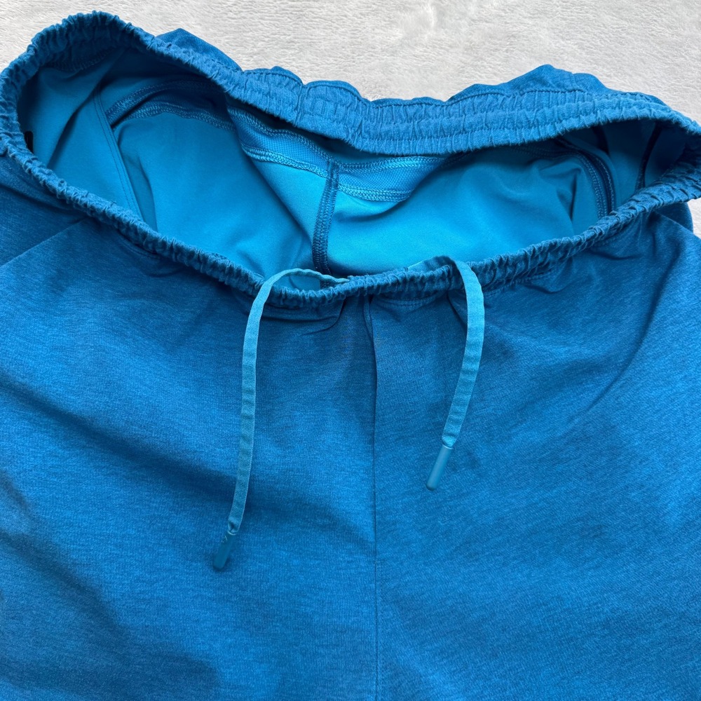 Lululemon Shorts Men L Blue Pace Breaker Linerless Athletic Gym Running Training - Picture 5 of 13